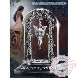 Le seigneur des anneaux présentoir pour pendentif arwen etoile du soir Noble Collection -nob9551