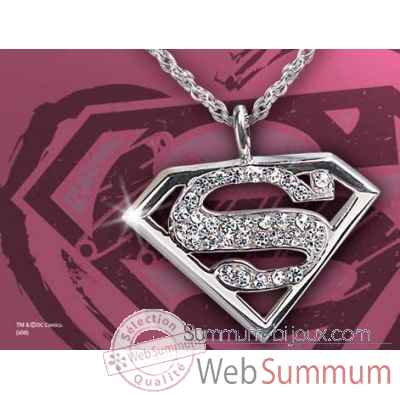 Supergirl™ - pendentif cristal Noble Collection -NN4026
